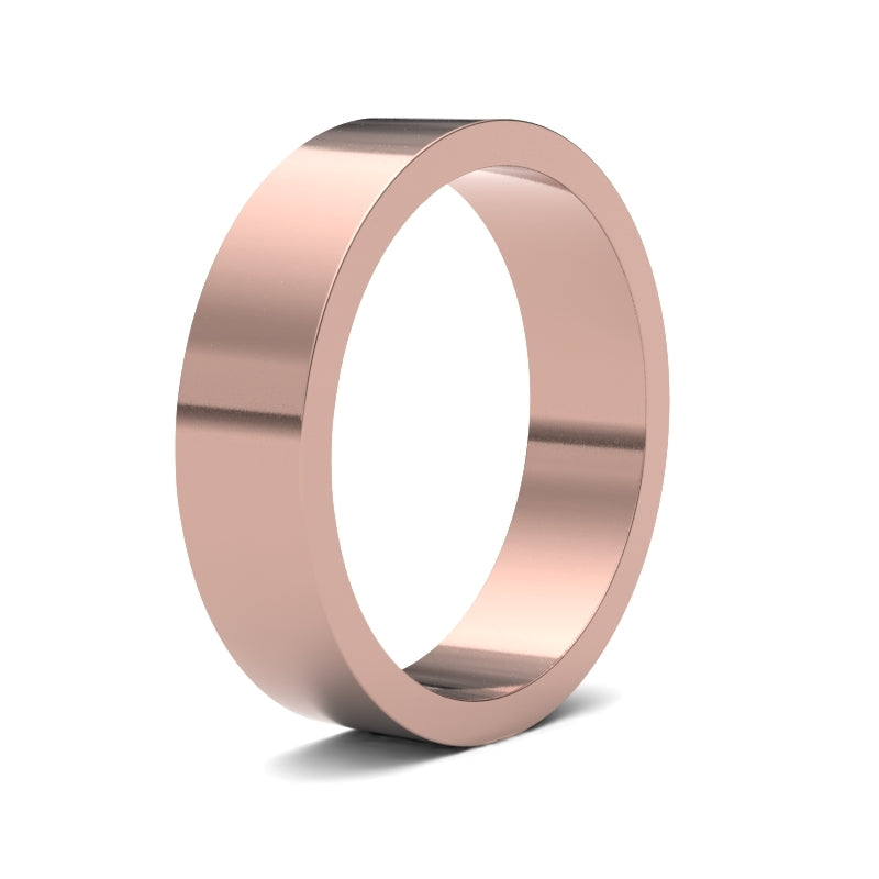 Gents Flat Court Classic Wedding Ring