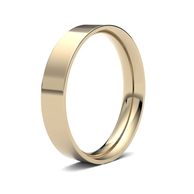 Ladies Flat Court Classic Wedding Ring