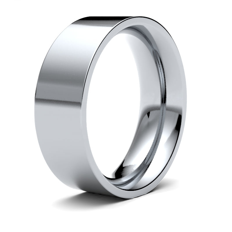 Gents Flat Court Classic Wedding Ring