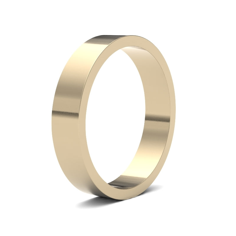 Gents Flat Court Classic Wedding Ring