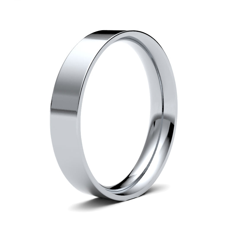 Ladies Flat Court Classic Wedding Ring