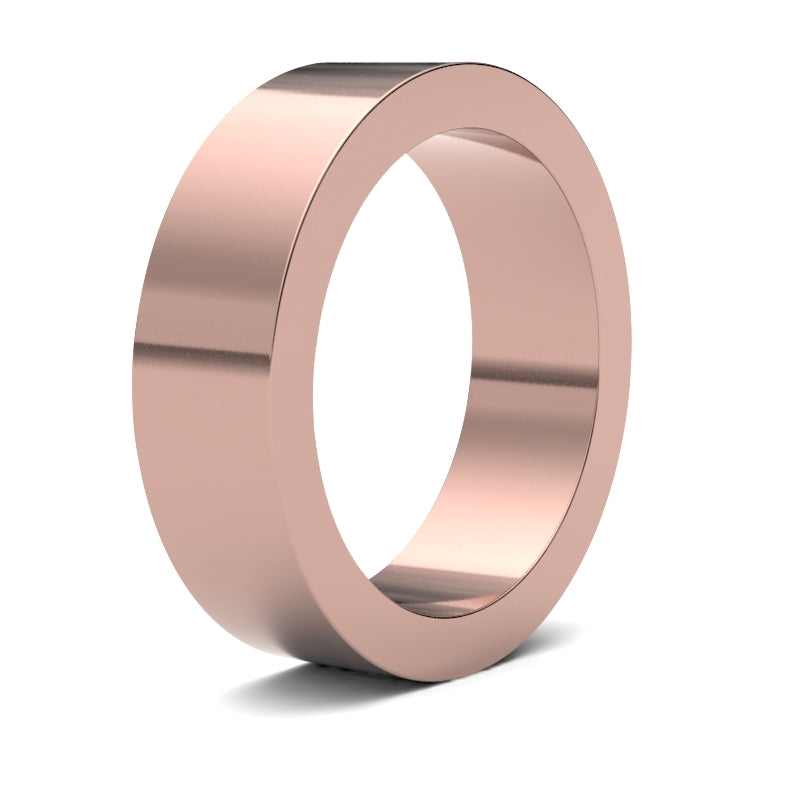 Gents Flat Court Classic Wedding Ring