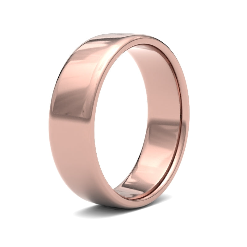 Gents Soft Court Classic Wedding Ring