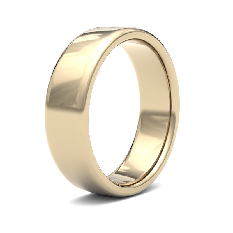Gents Soft Court Classic Wedding Ring