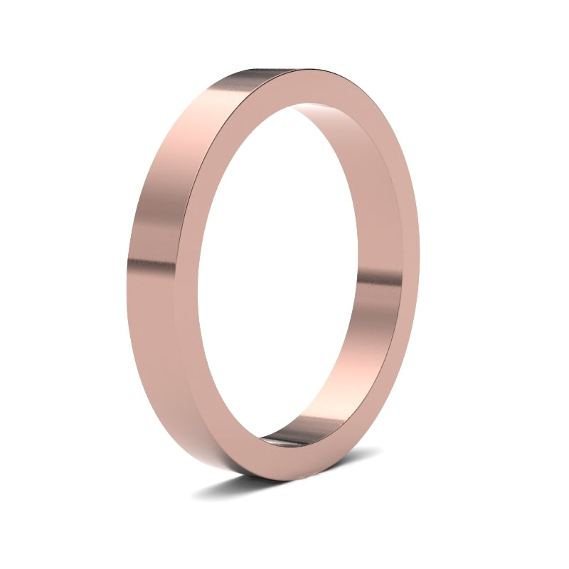 Ladies Flat Classic Wedding Ring