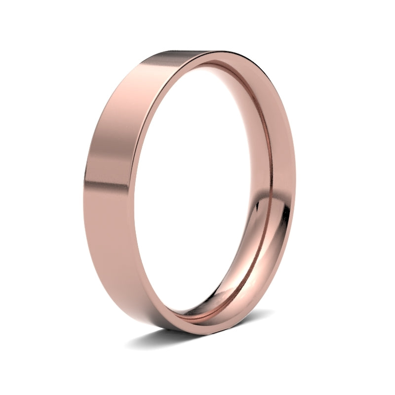 Ladies Flat Court Classic Wedding Ring