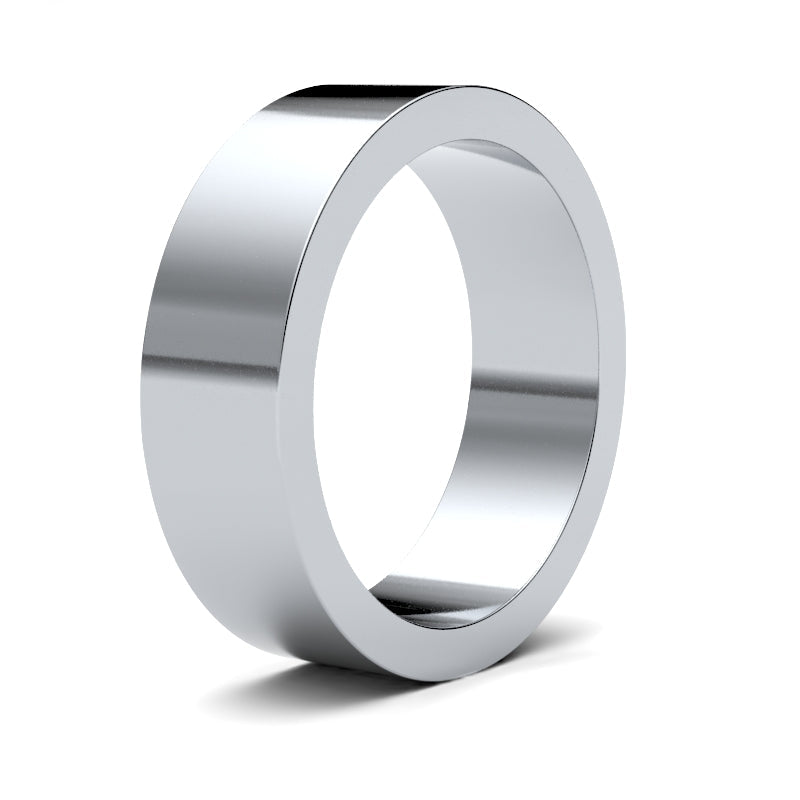 Gents Flat Court Classic Wedding Ring
