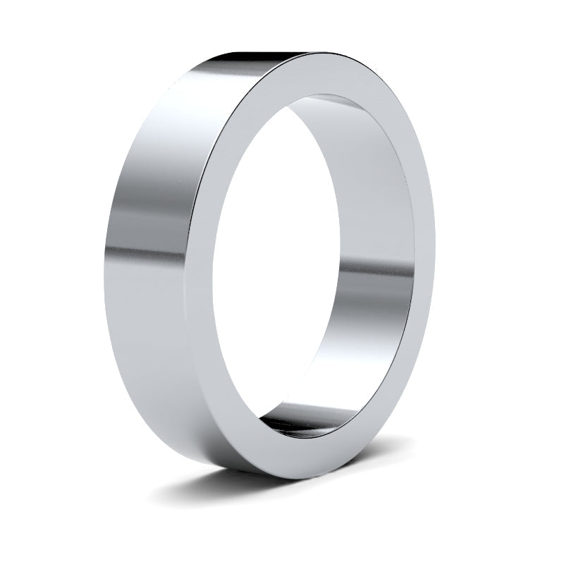 Gents Flat Court Classic Wedding Ring