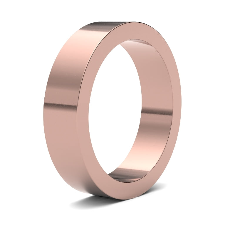 Gents Flat Court Classic Wedding Ring