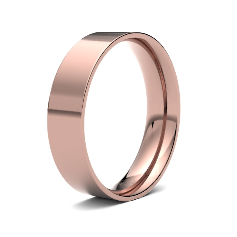 Gents Flat Court Classic Wedding Ring