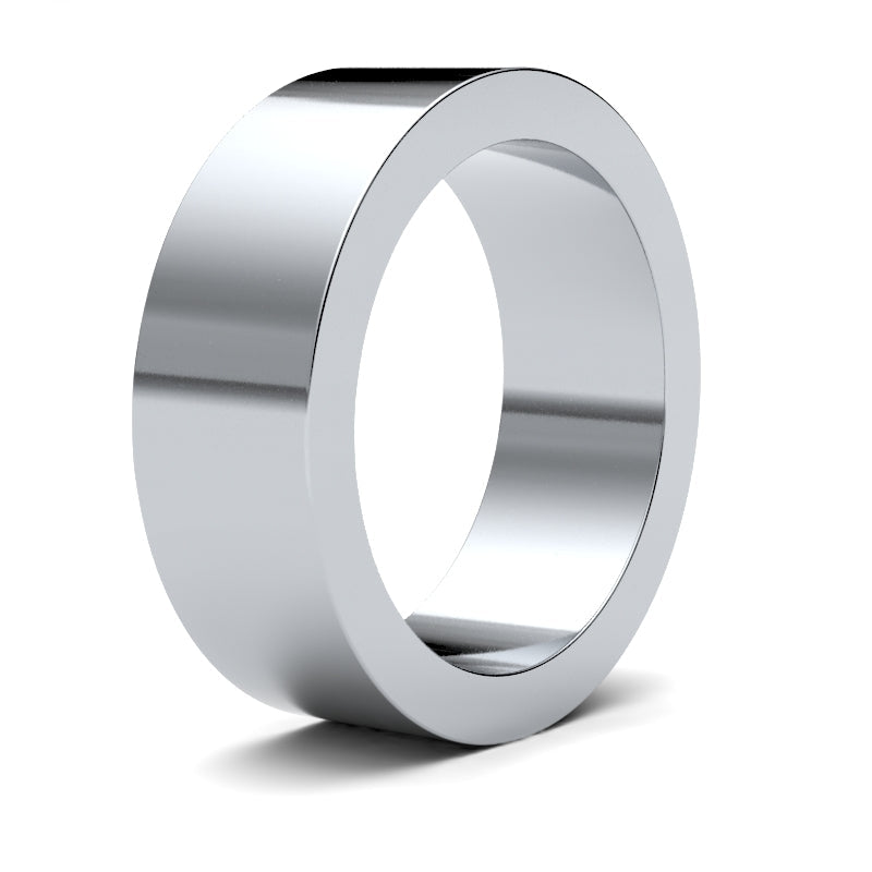 Gents Flat Court Classic Wedding Ring