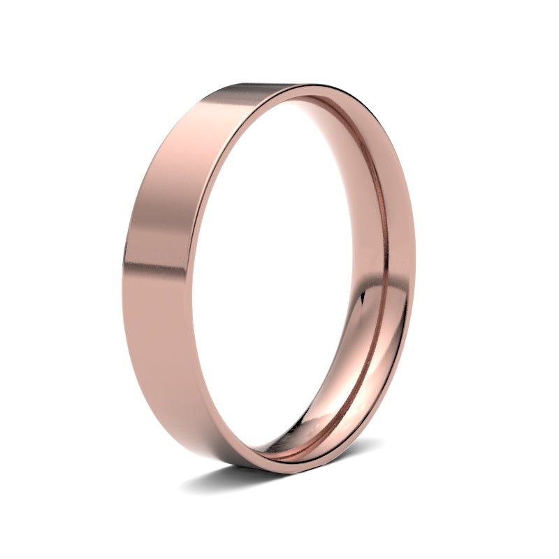 Ladies Flat Court Classic Wedding Ring