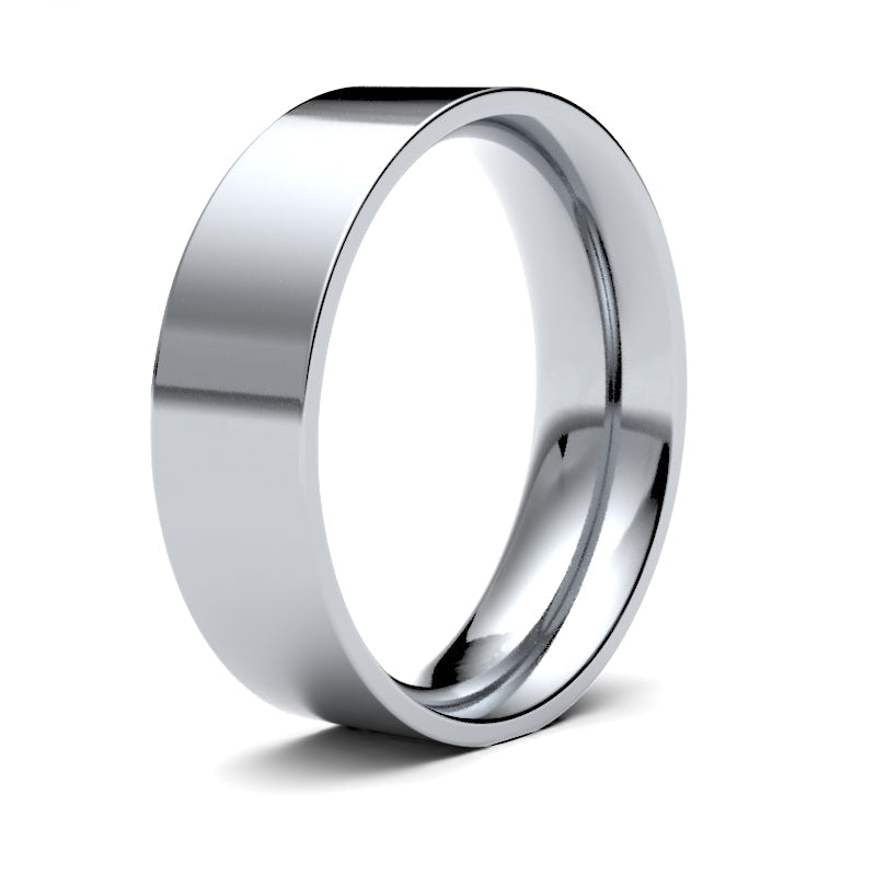 Gents Flat Court Classic Wedding Ring