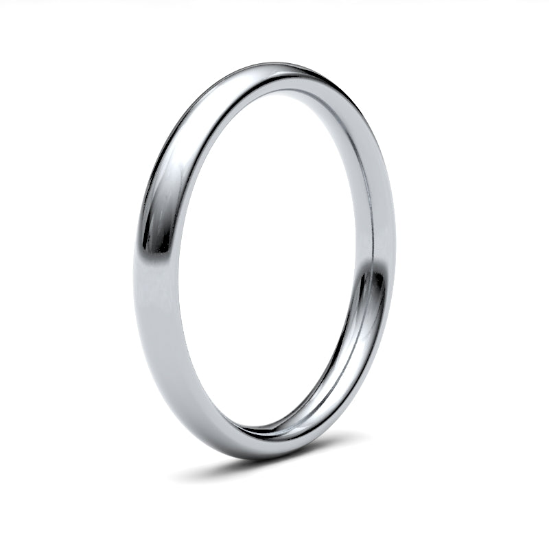 Ladies Court Classic Wedding Ring