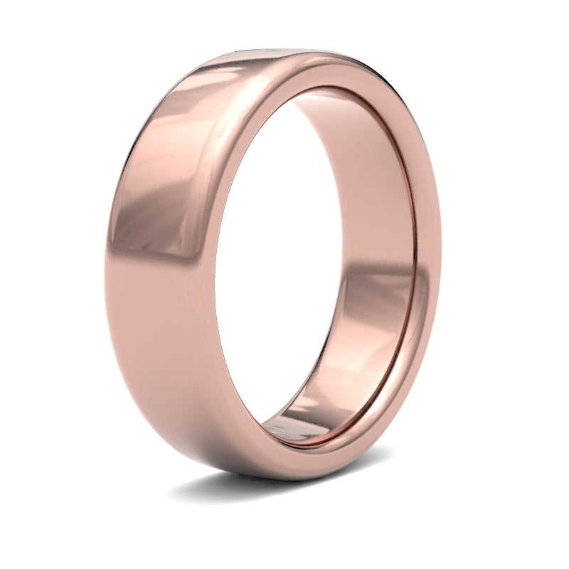 Gents Soft Court Classic Wedding Ring