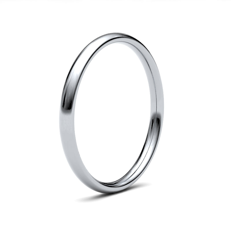 Ladies Court Classic Wedding Ring