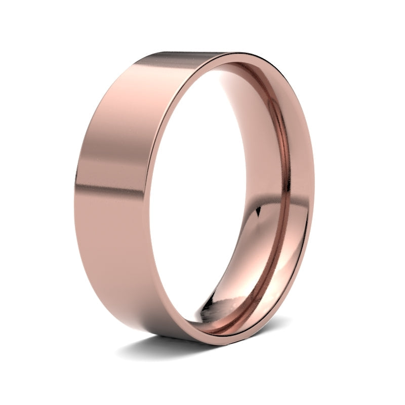 Gents Flat Court Classic Wedding Ring