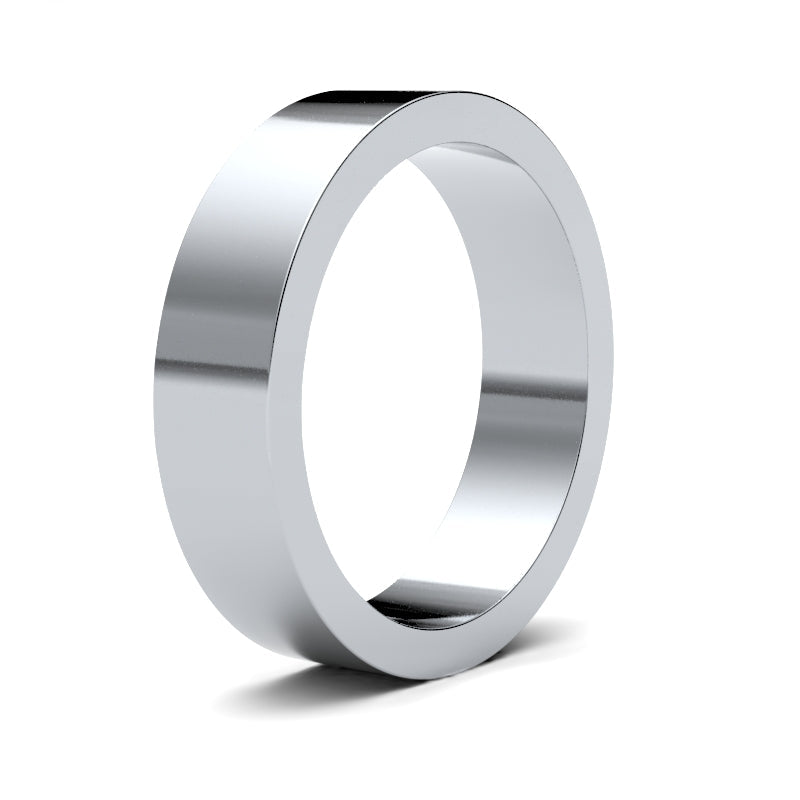 Gents Flat Court Classic Wedding Ring