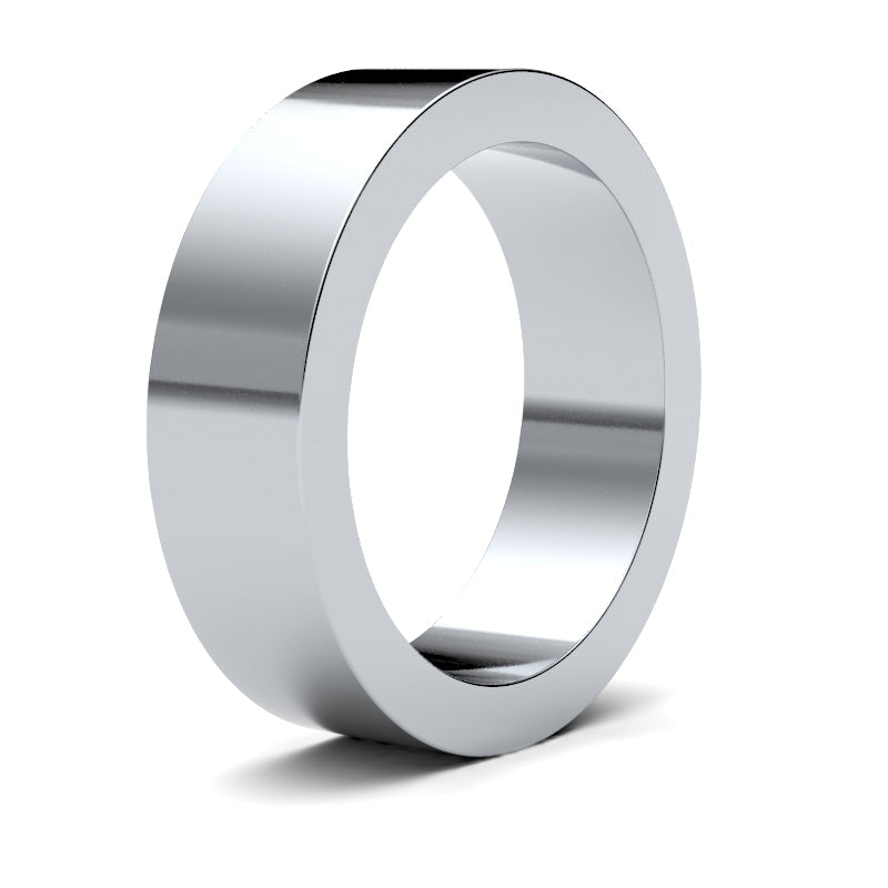 Gents Flat Court Classic Wedding Ring