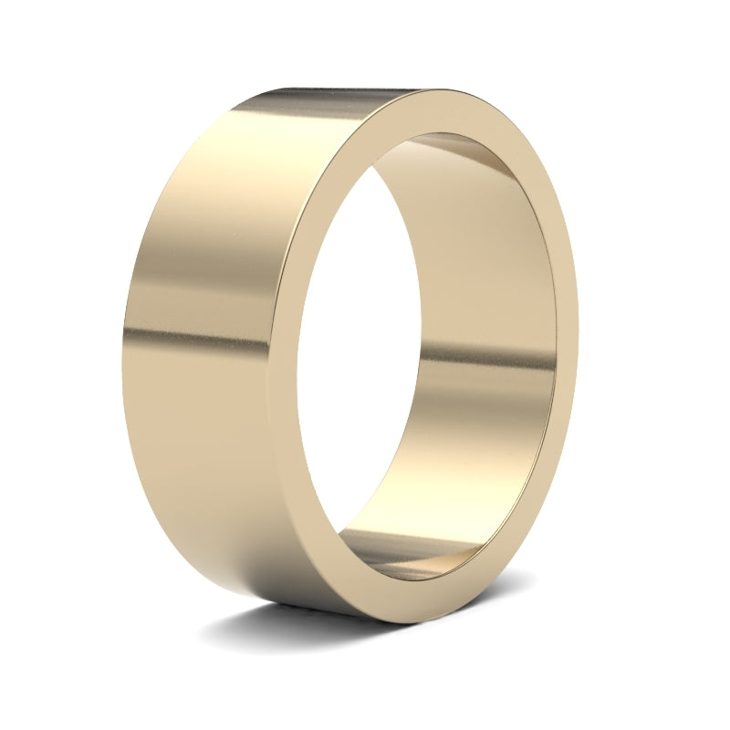Gents Flat Court Classic Wedding Ring