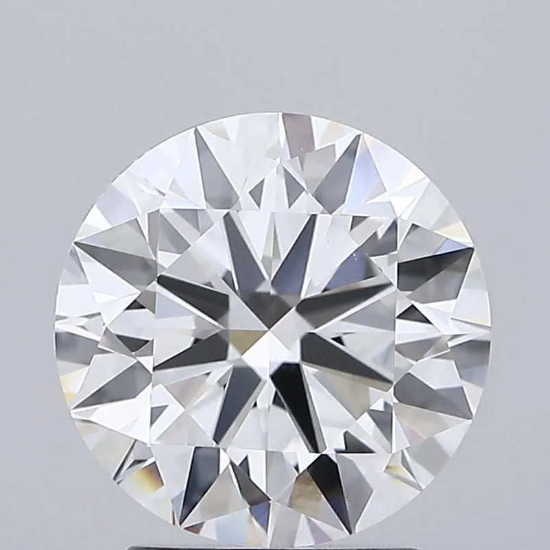 2.51ct Round Lab Grown Diamond (Colour F, Clarity VVS2, Cut EX, IGI Certified)