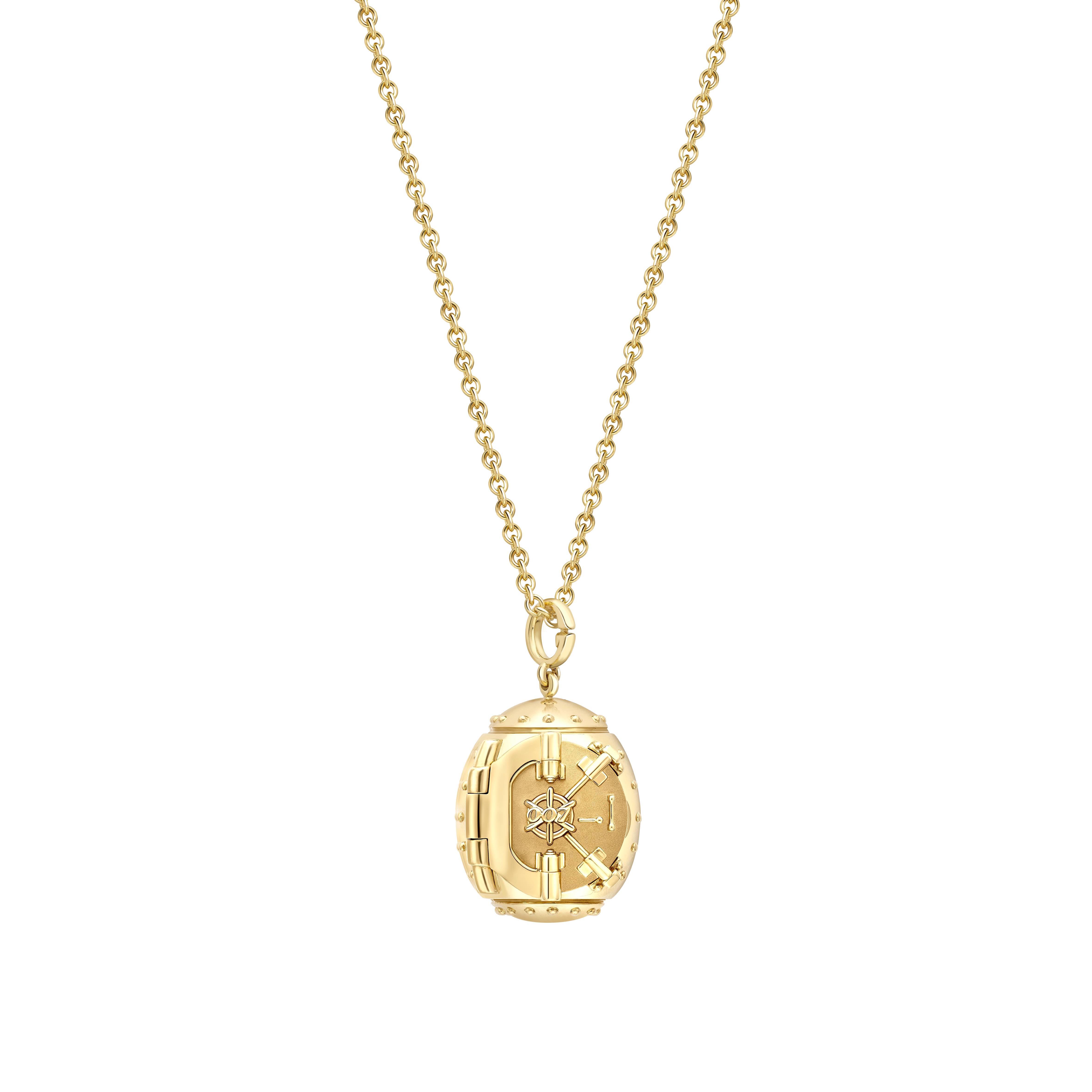 Fabergé Heritage Yellow Gold Fabergé x 007 Goldfinger Pendant