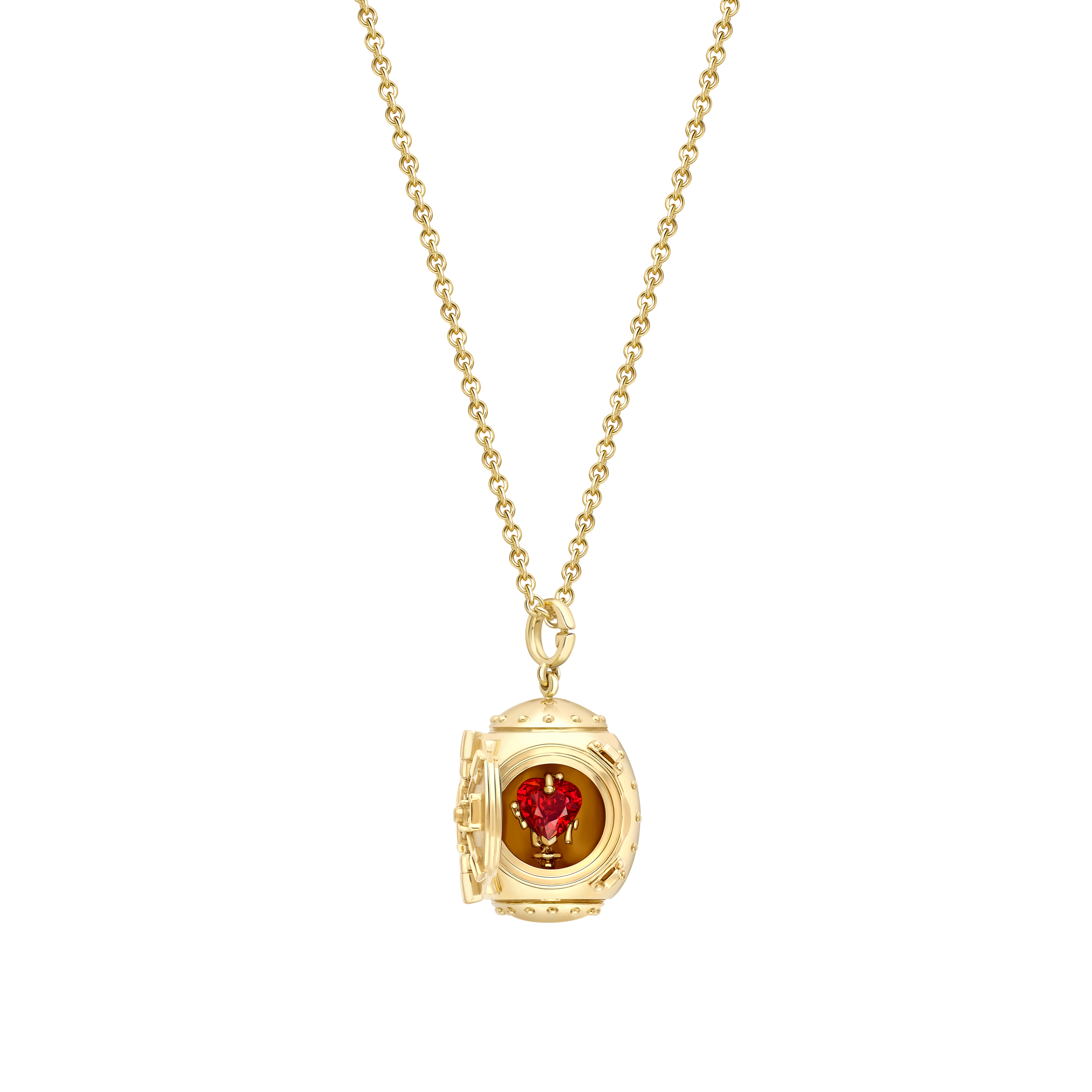 Fabergé Heritage Yellow Gold Fabergé x 007 Goldfinger Pendant