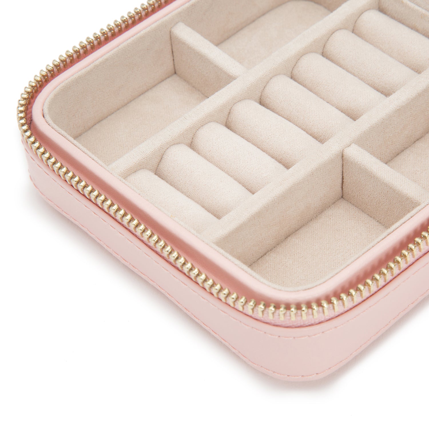 Rose Quartz WOLF Caroline Zip Travel Case