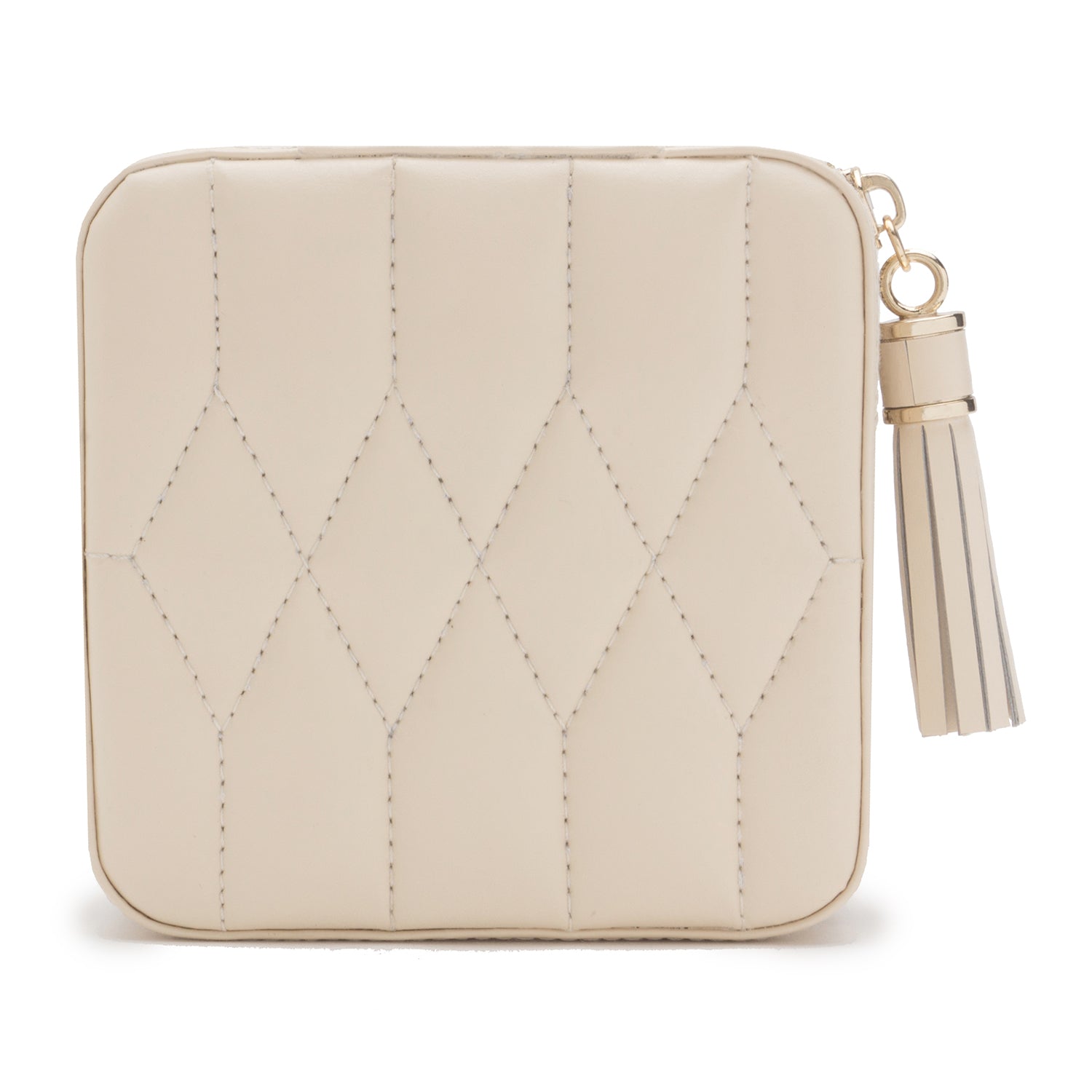 Ivory WOLF Caroline Zip Travel Case