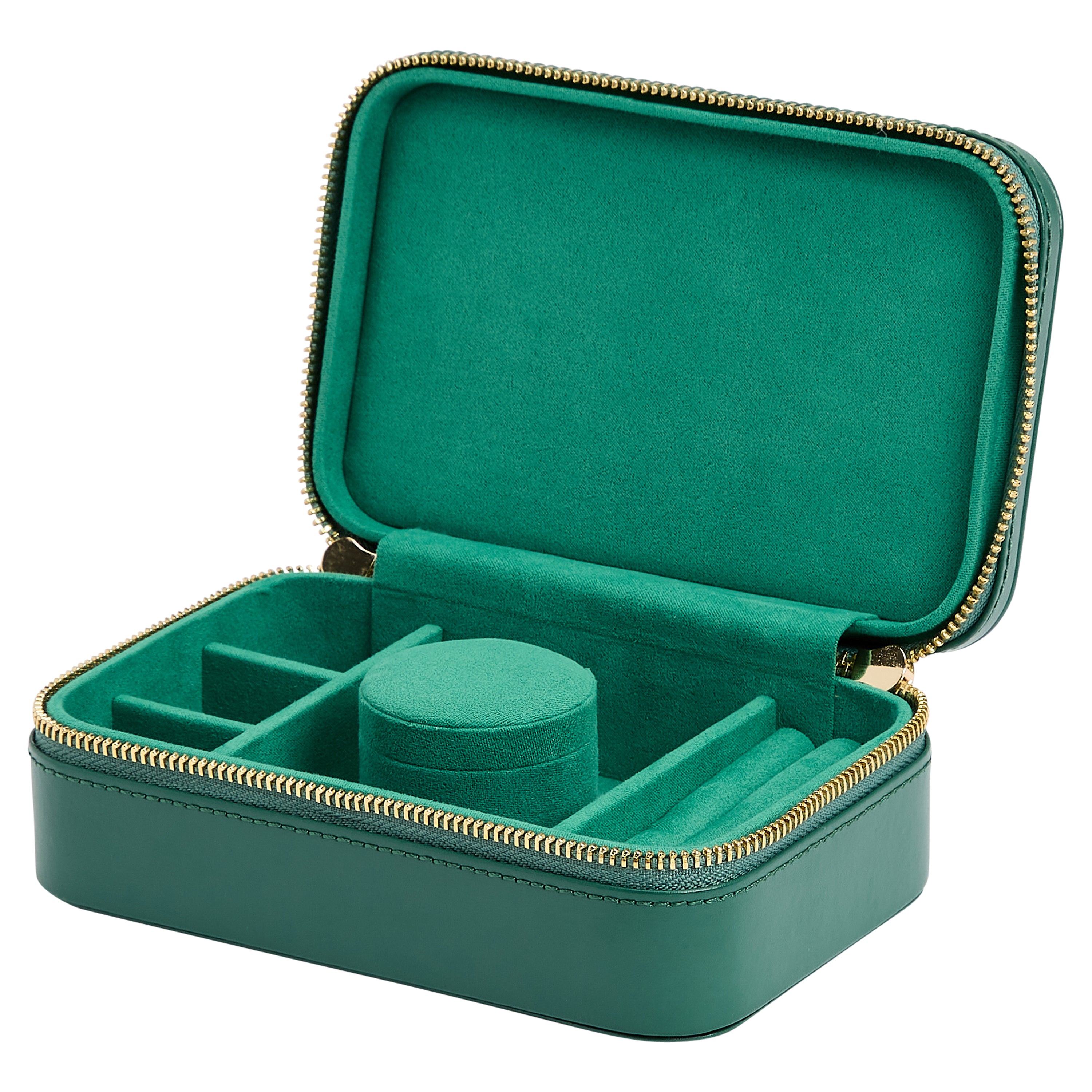 Forest Green WOLF Sophia Zip Travel Case