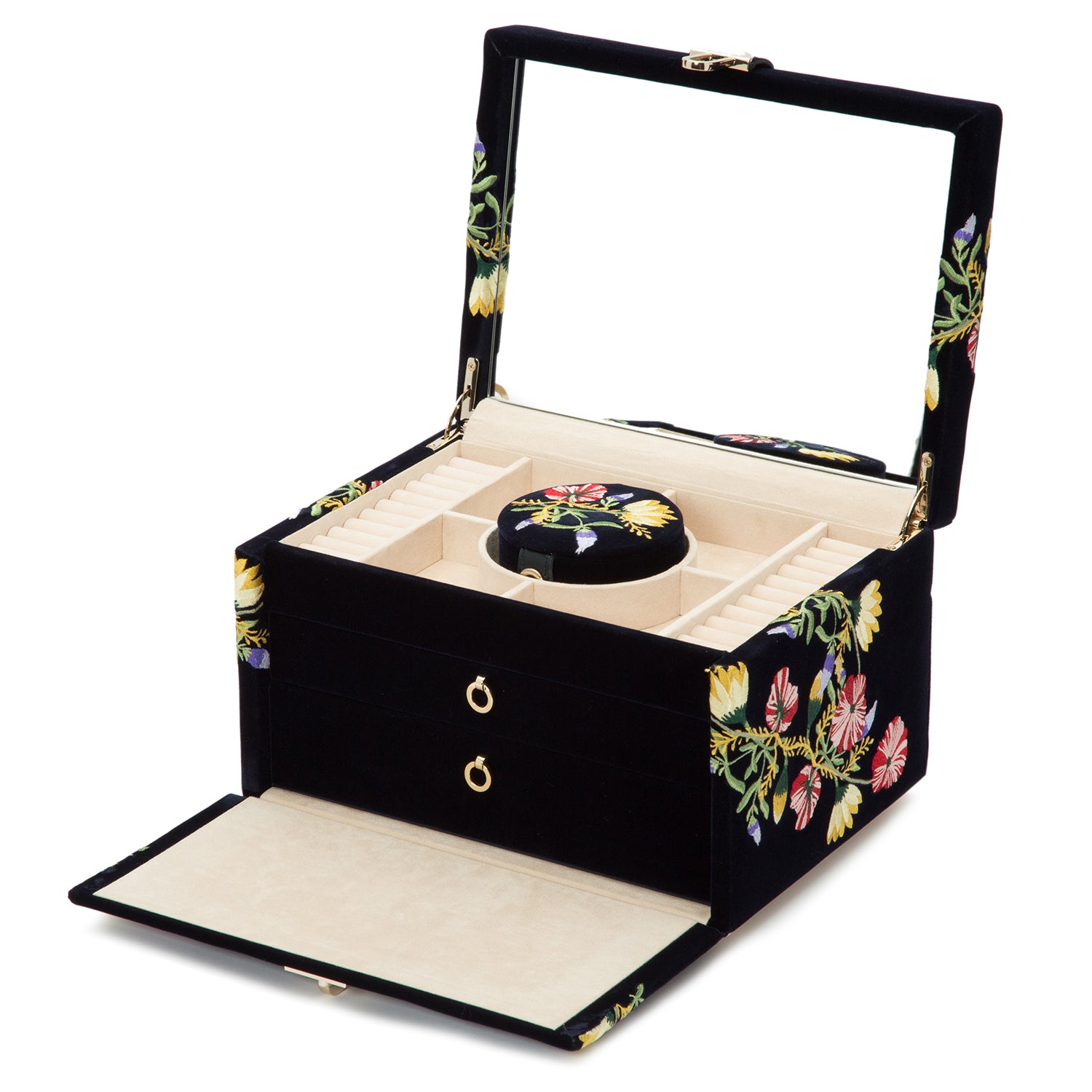 Indigo WOLF Zoe Medium Jewellery Box