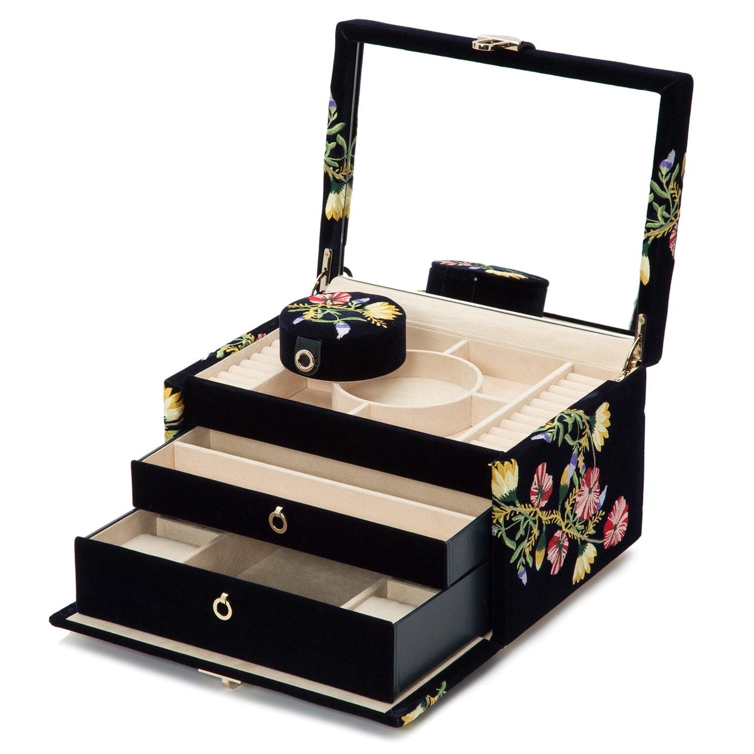 Indigo WOLF Zoe Medium Jewellery Box