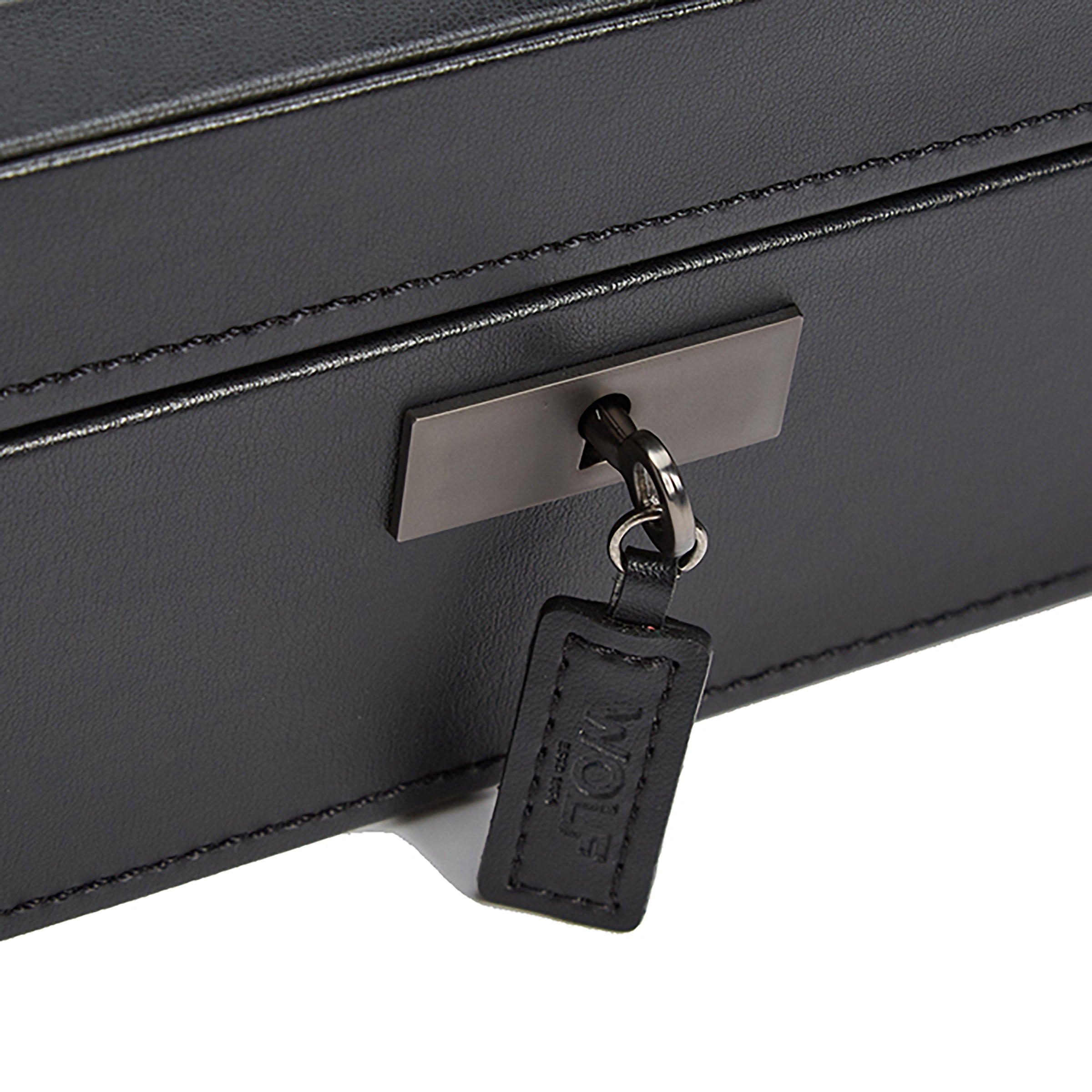Powdercoat WOLF Axis 8 pc Watch Box