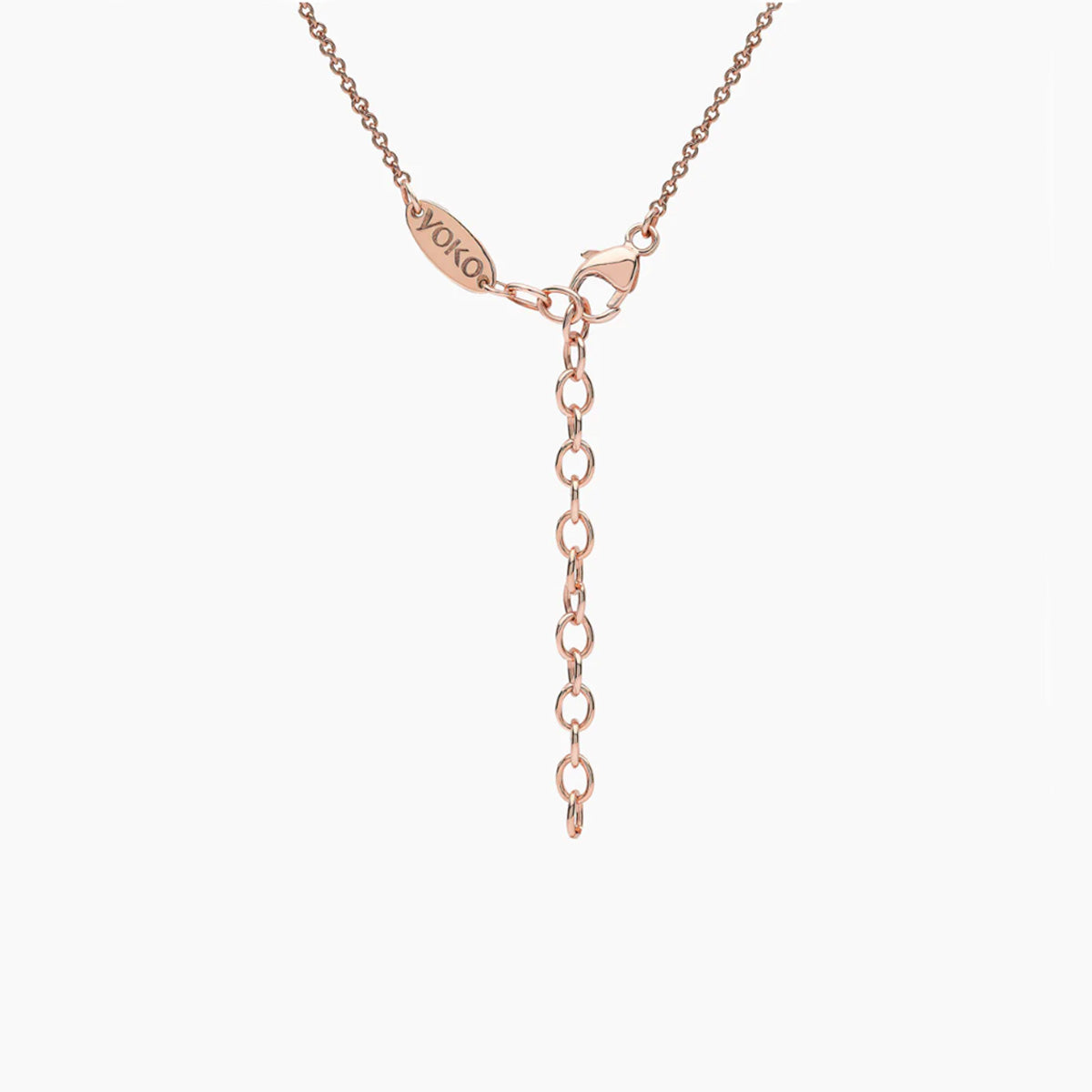 Classic 18K Rose Gold  Freshwater Pearl Drop Pendant