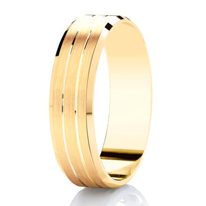 Ladies Diamond Cut Wedding Ring