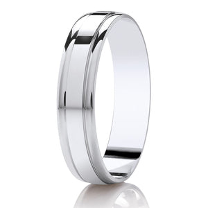 Ladies Diamond Cut Wedding Ring