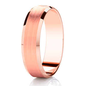 Ladies Diamond Cut Wedding Ring