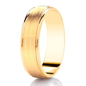 Gents Diamond Cut Wedding Ring