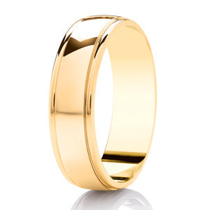 Ladies Diamond Cut Wedding Ring