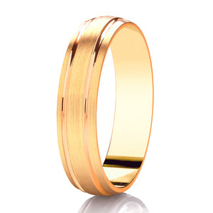 Ladies Diamond Cut Wedding Ring