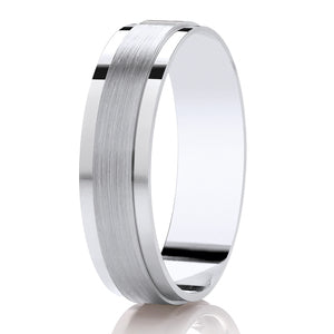 Ladies Diamond Cut Wedding Ring