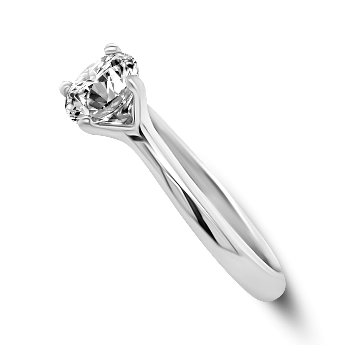Platinum Solitaire Engagement Ring