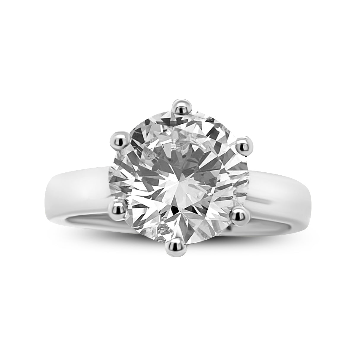 Platinum Solitaire Engagement Ring