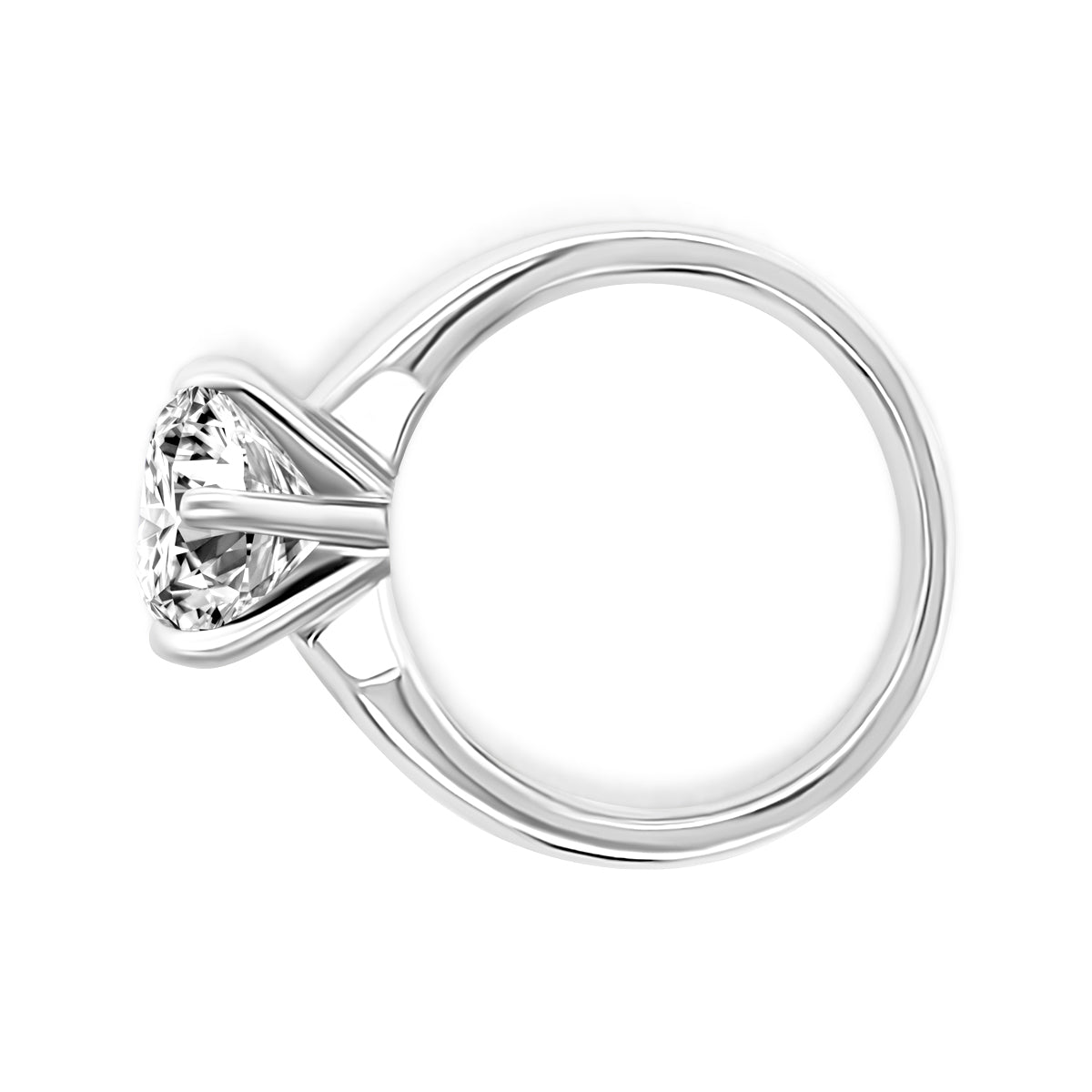 Platinum Solitaire Engagement Ring