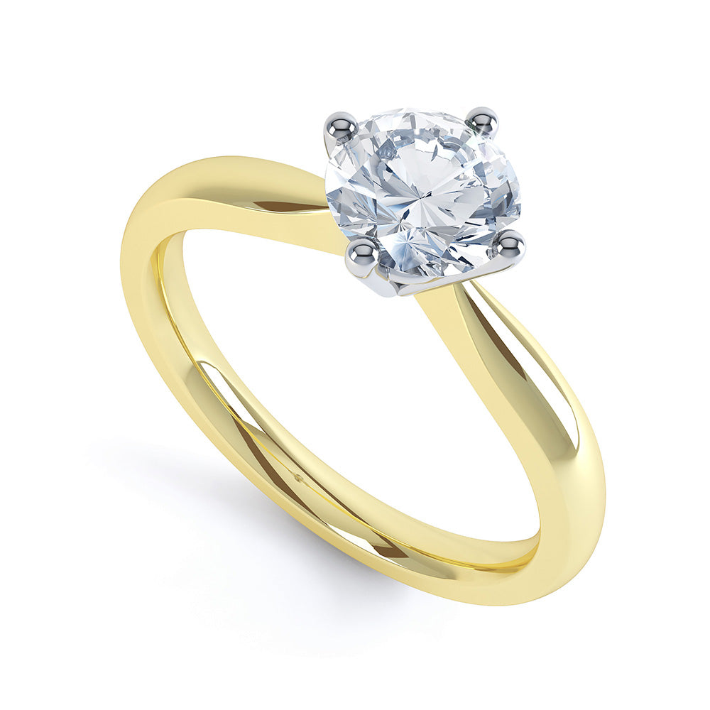 Round Diamond Solitaire - JQD1004