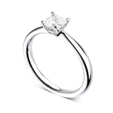 4 Claw Princess Cut Diamond Solitaire - JQD1020