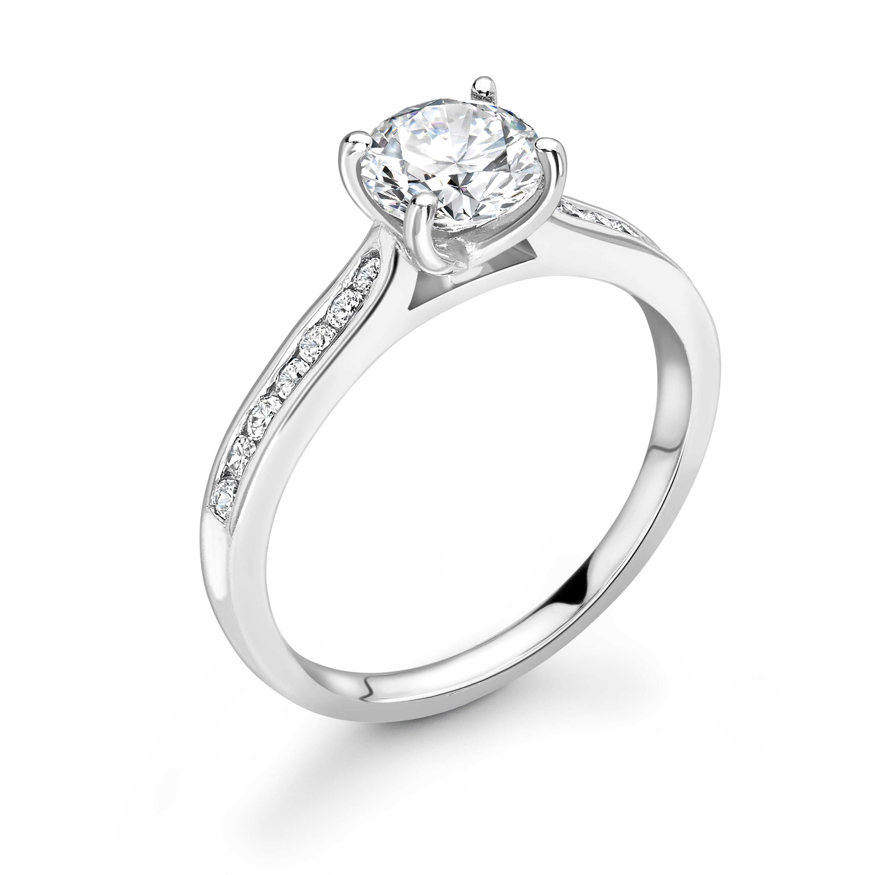 Sk Jewel,Inc 1/2ctw Diamond Engagement Ring in 10k Yellow Gold (H-I, I2-I3)  | Amazon.com